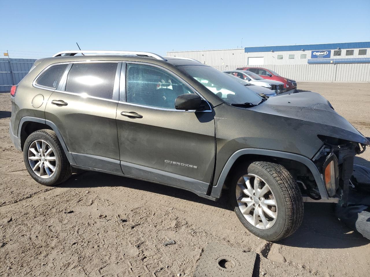2015 Jeep Grand Cherokee VIN 1C4PJMDB3FW709865 Copart auction photo, front end damage thumbnail 4