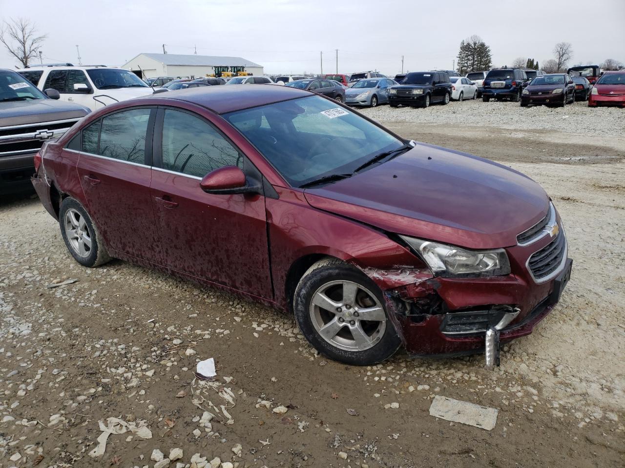 2016 Chevrolet Cruze VIN 1G1PE5SB4G7116758 Copart auction photo, front end / minor dent/scratches damage thumbnail 4