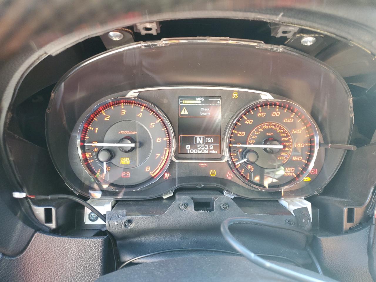 2017 Subaru WRX VIN JF1VA1E6XH8835046 Copart auction photo, front end / side damage thumbnail 9