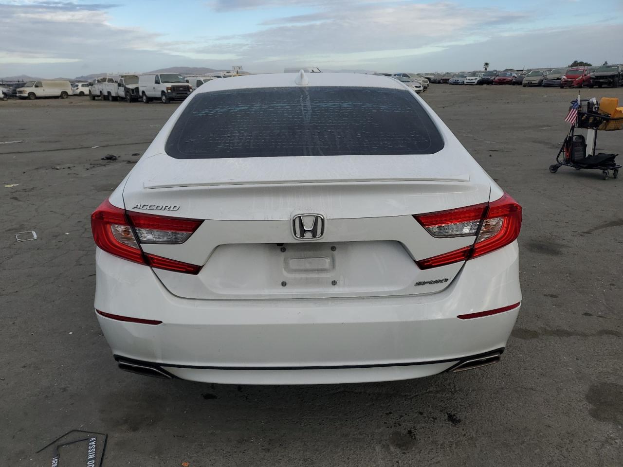 2019 Honda Accord VIN 1HGCV1F39KA013947 Copart auction photo, front end / undercarriage damage thumbnail 6