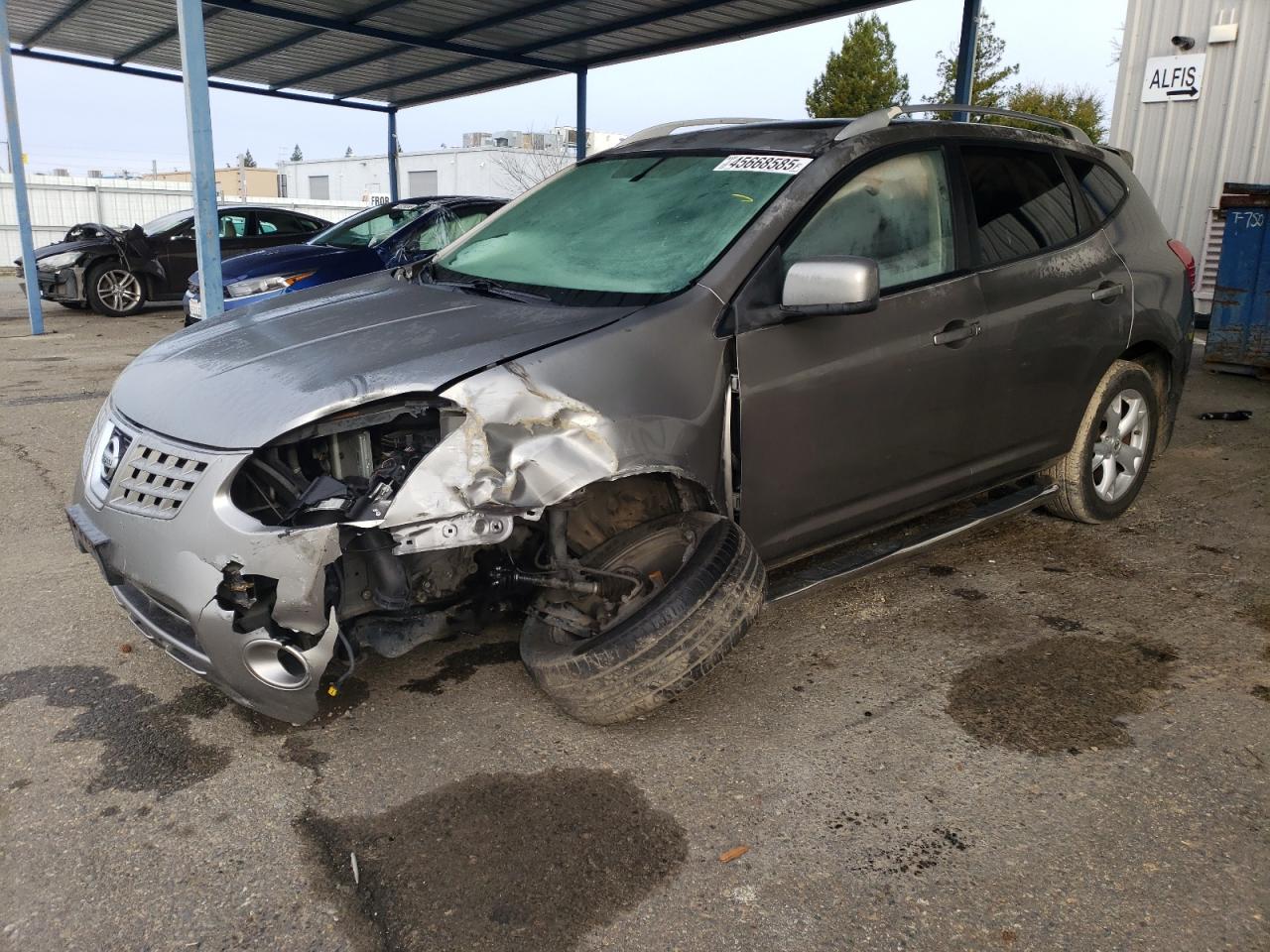 2008 Nissan Rogue VIN JN8AS58V98W112854