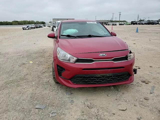 2021 KIA Rio VIN 3KPA24AD4ME378181 Copart auction photo, side / minor dent/scratches damage thumbnail 11