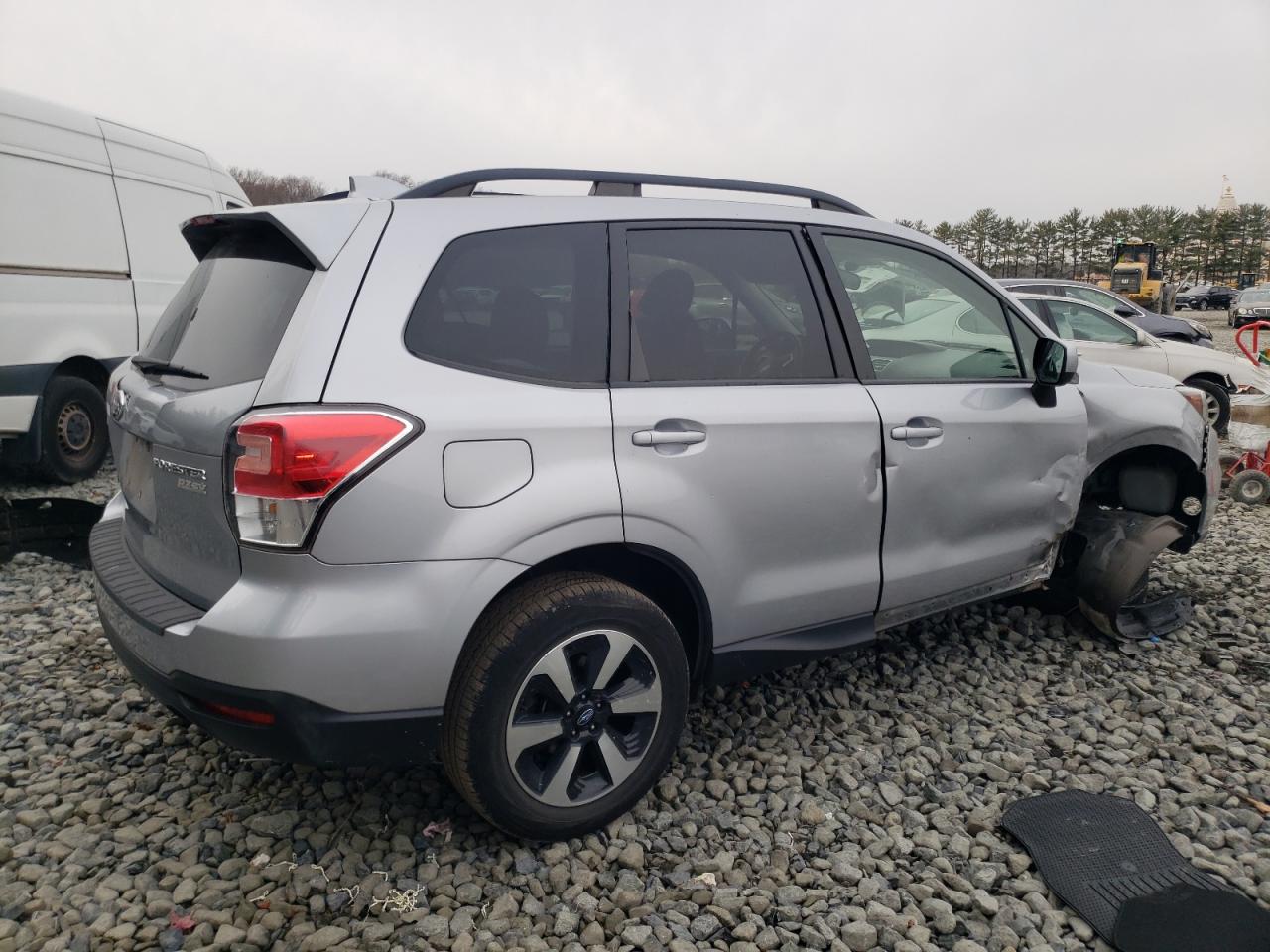 2017 Subaru Forester VIN JF2SJAEC9HH414200 Copart auction photo, all over damage thumbnail 3