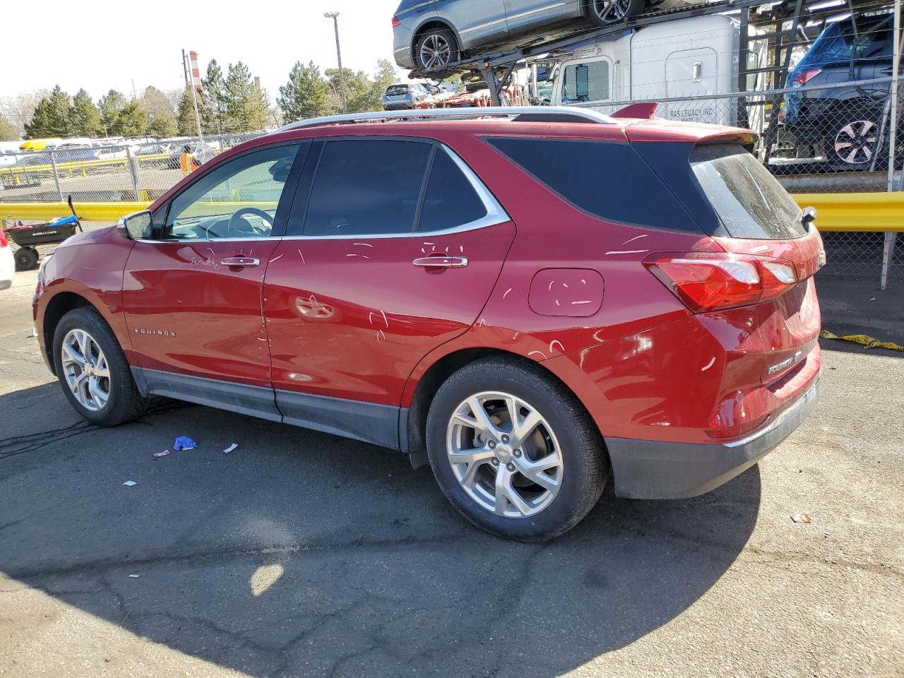 2019 Chevrolet Equinox VIN 3GNAXZEU4KS572918 Copart auction photo, undercarriage damage thumbnail 2