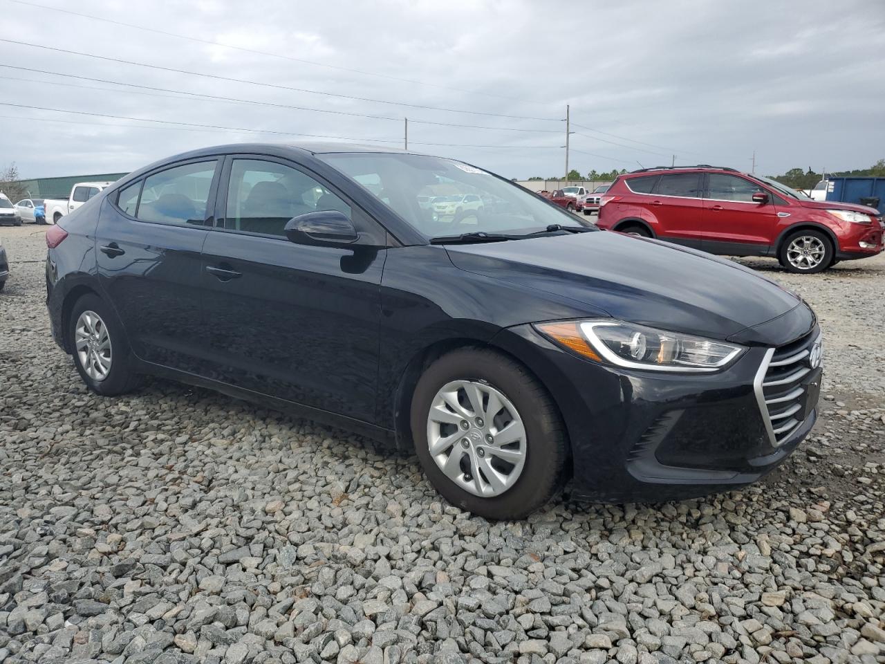 2018 Hyundai Elantra VIN 5NPD74LFXJH354245 Copart auction photo, water/flood damage thumbnail 4