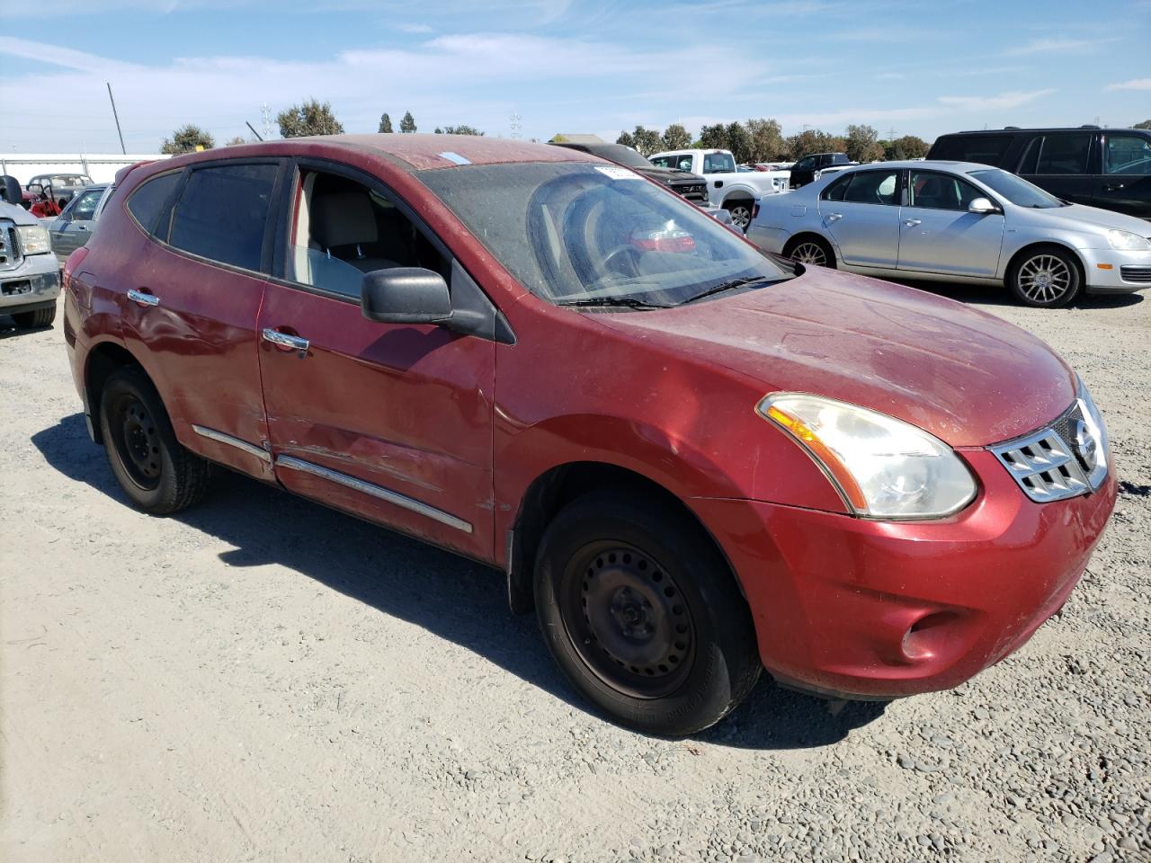 2011 Nissan Rogue VIN JN8AS5MT8BW178534 Copart auction photo, all over damage thumbnail 4