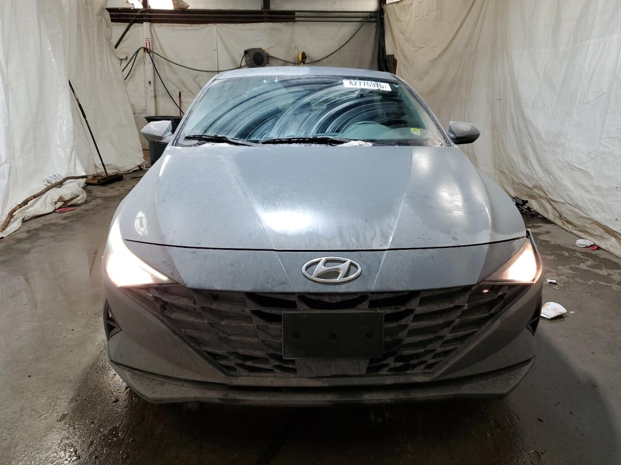 2023 Hyundai Elantra VIN KMHLS4AG5PU412407 Copart auction photo, front end / side damage thumbnail 5