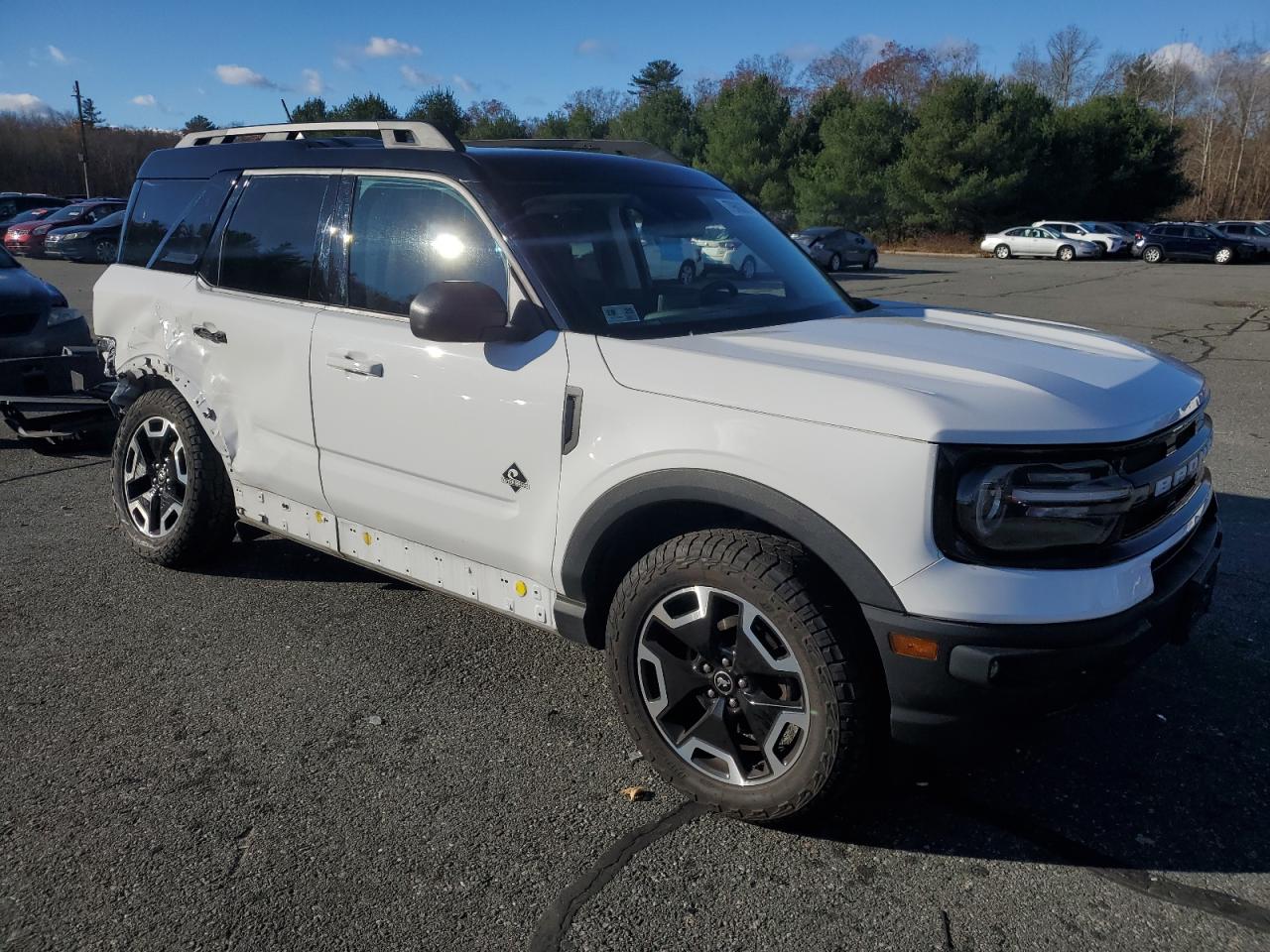 2022 Ford Bronco VIN 3FMCR9C67NRD79718 Copart auction photo, rear end / side damage thumbnail 4