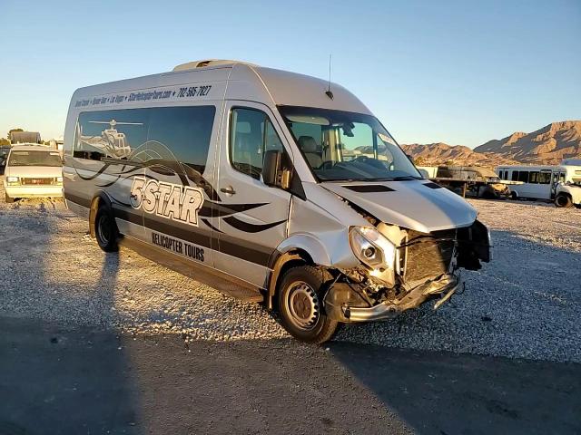 2017 Mercedes-Benz Sprinter VIN WDAPF1CDXHP400770 Copart auction photo, front end / mechanical damage thumbnail 11