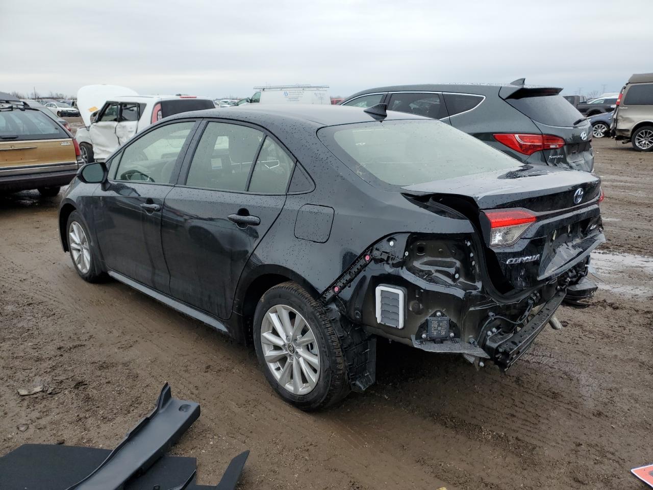 2024 Toyota Corolla VIN JTDBCMFE8R3061361 Copart auction photo, rear end / front end damage thumbnail 2