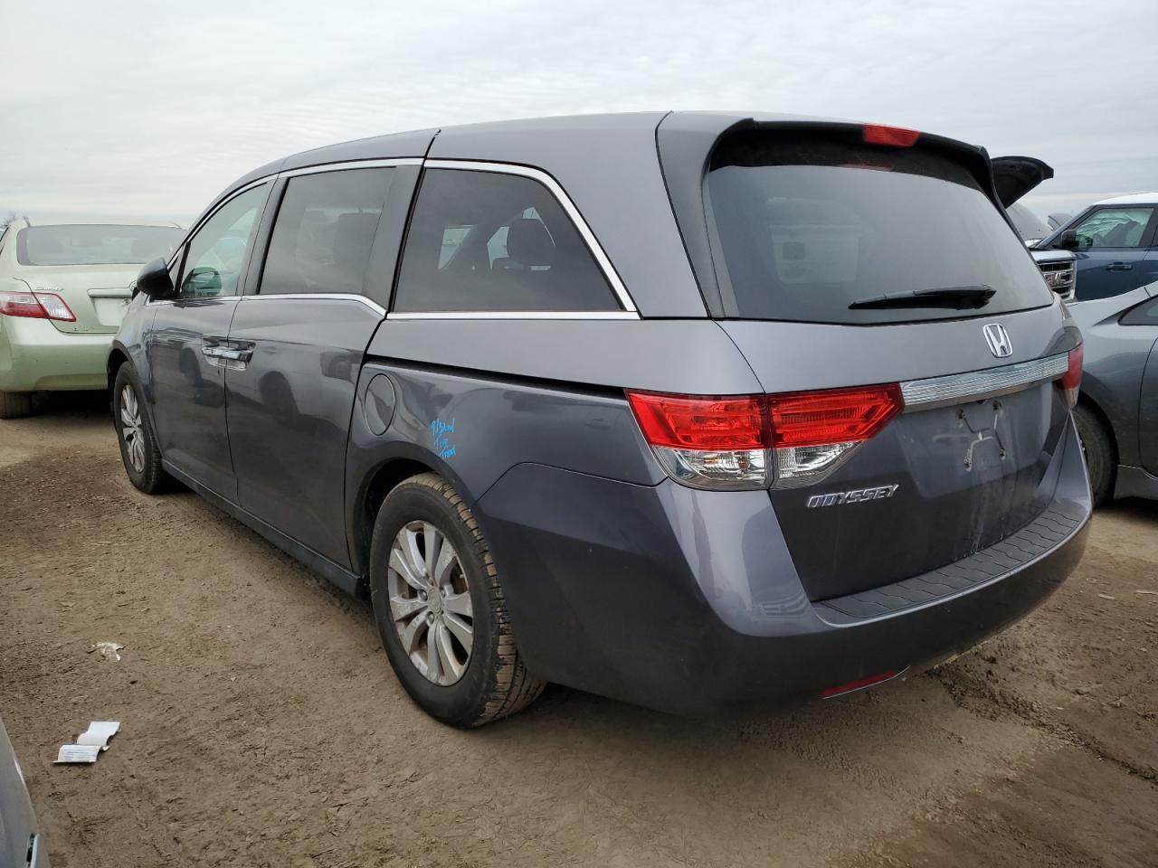 2015 Honda Odyssey VIN 5FNRL5H41FB057286 Copart auction photo, front end damage thumbnail 2