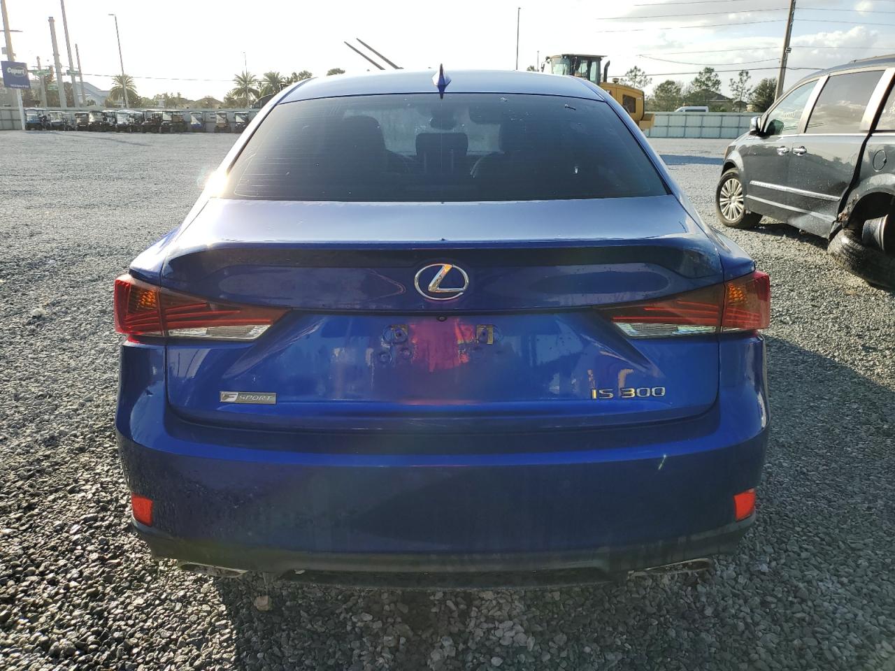 2020 Lexus IS VIN JTHGA1D23L5107806 Copart auction photo, vandalism damage thumbnail 6