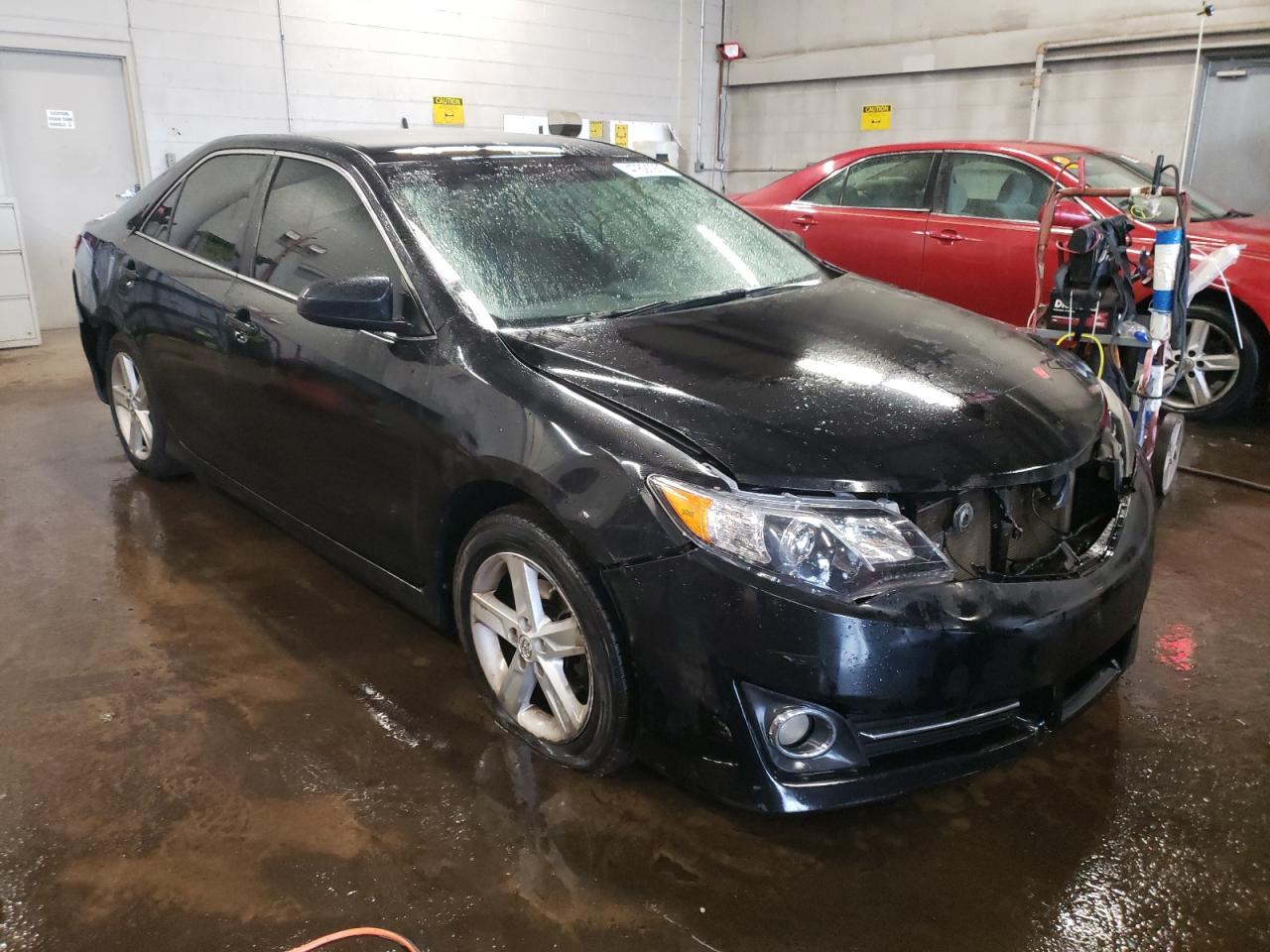 2014 Toyota Camry VIN 4T1BF1FKXEU347630 Copart auction photo, rear end / front end damage thumbnail 4