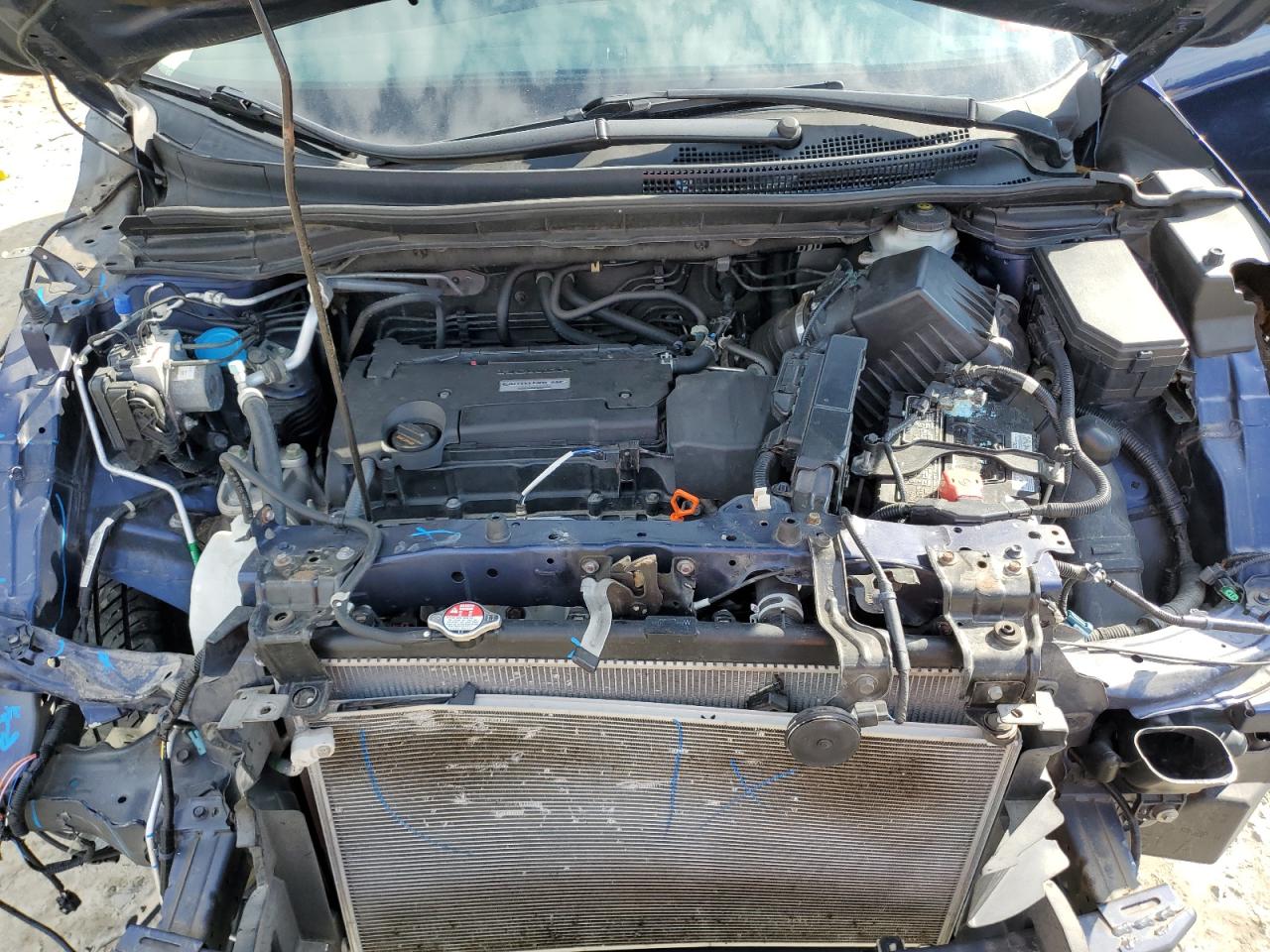 2016 Honda CR-V VIN 5J6RM4H54GL028292 Copart auction photo, front end / minor dent/scratches damage thumbnail 12