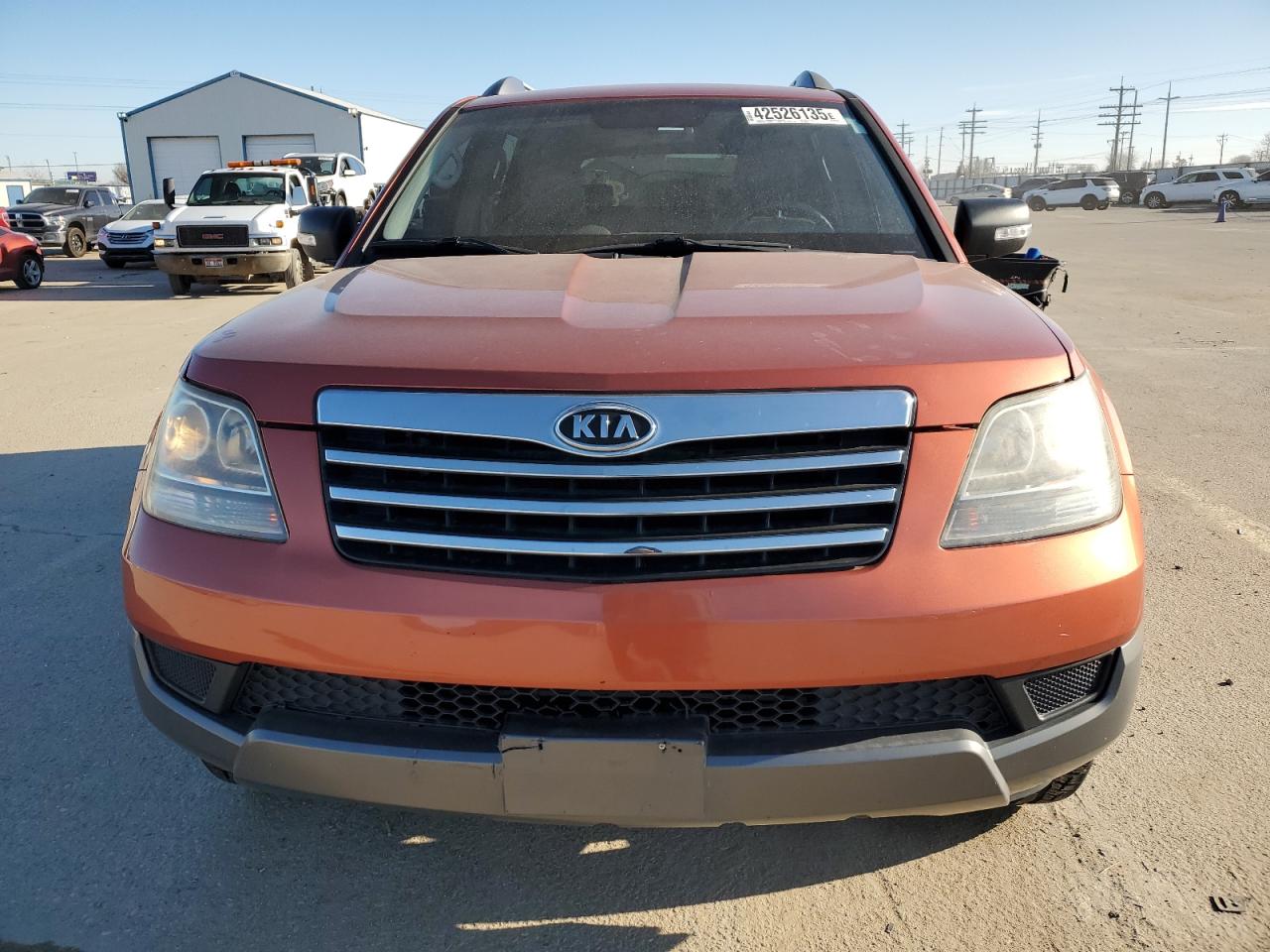 2009 KIA Mohave (borrego) VIN KNDJH741995027674 Copart auction photo, front end damage thumbnail 5