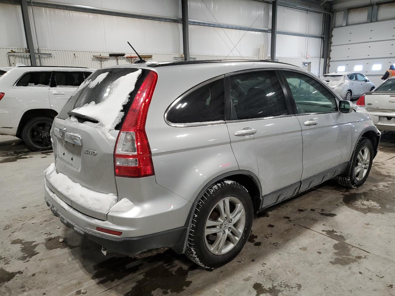 2011 Honda CR-V VIN JHLRE4H79BC034766 Copart auction photo, front end / rear end damage thumbnail 3
