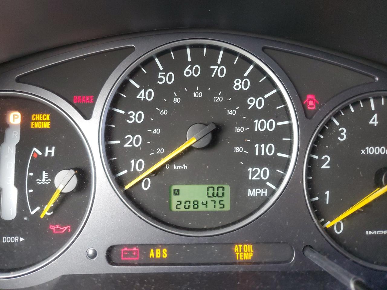 2002 Subaru Impreza VIN JF1GD67542H514094 Copart auction photo, front end / rear end damage thumbnail 9