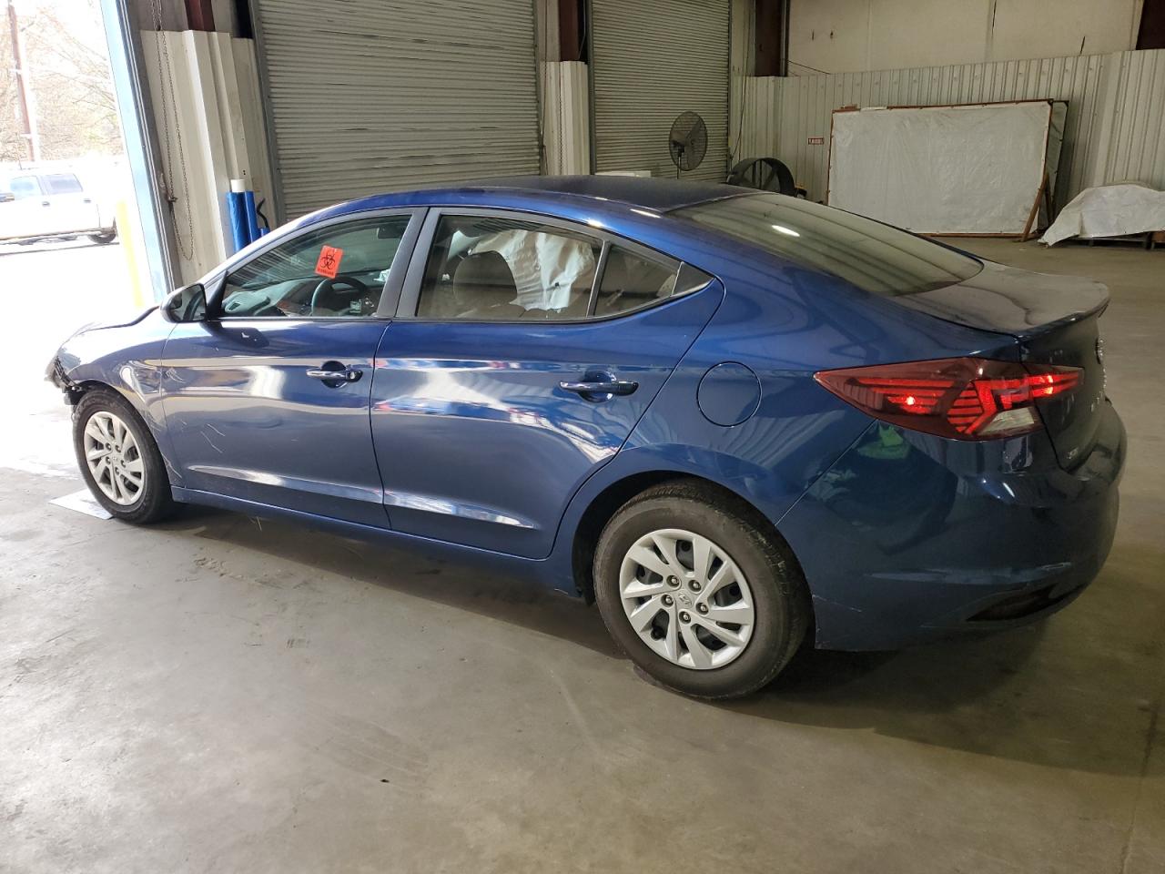 2020 Hyundai Elantra VIN 5NPD74LF3LH507339 Copart auction photo, front end / side damage thumbnail 2