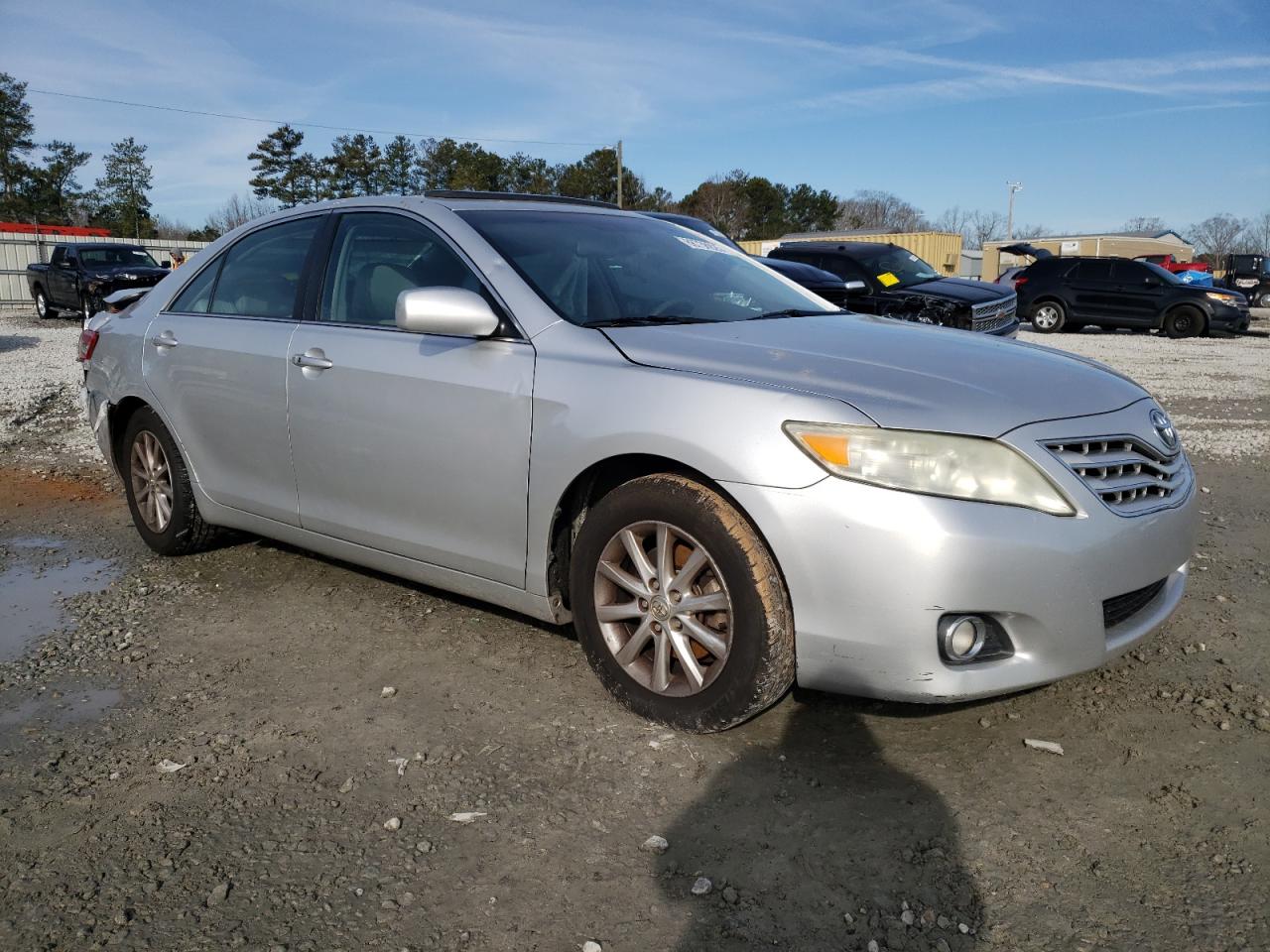 2011 Toyota Camry VIN 4T1BF3EKXBU134380 Copart auction photo, rear end damage thumbnail 4