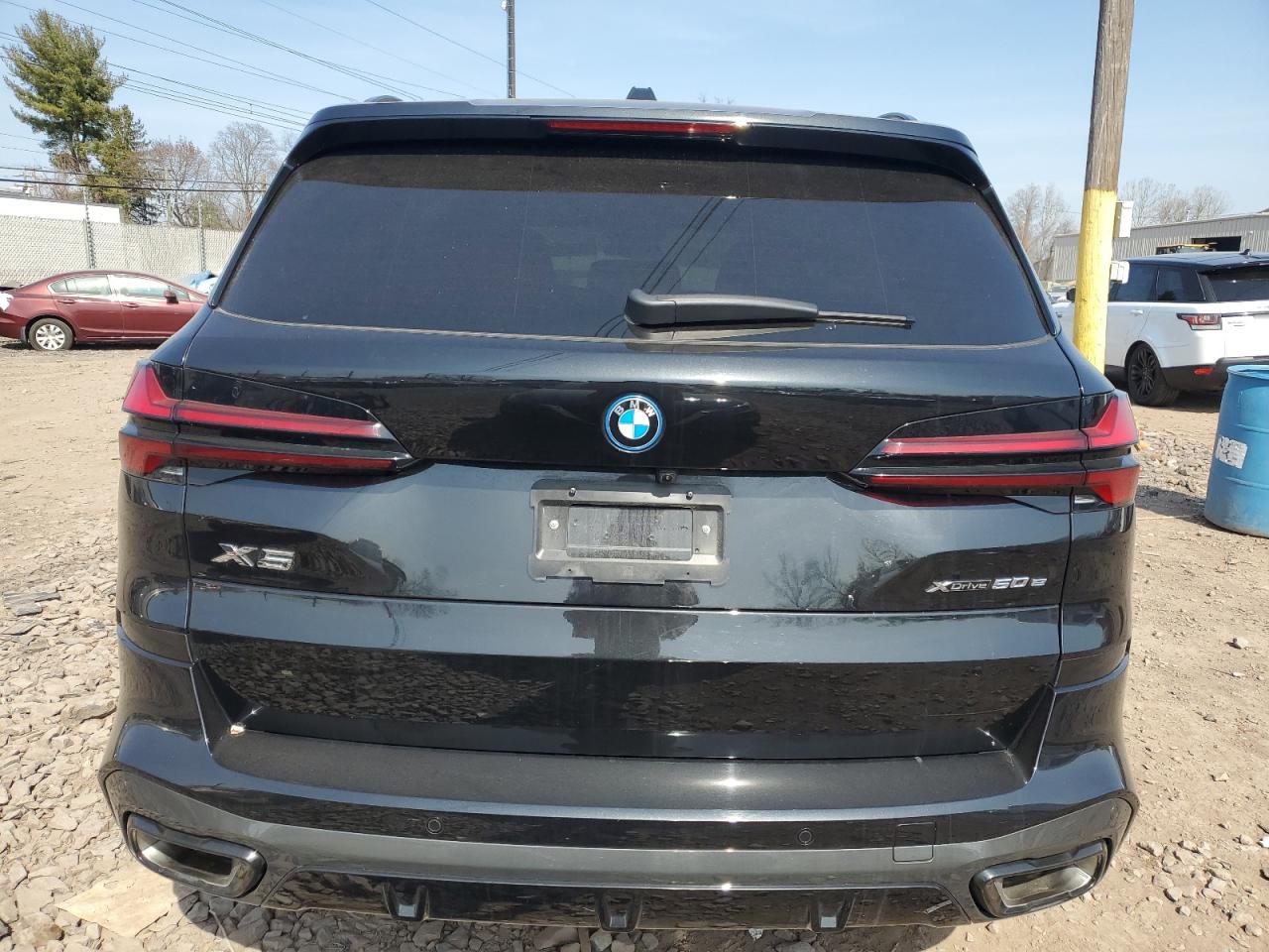 2024 BMW X5 VIN 5UX43EU09R9U51760 Copart auction photo, vandalism / missing/altered vin damage thumbnail 6
