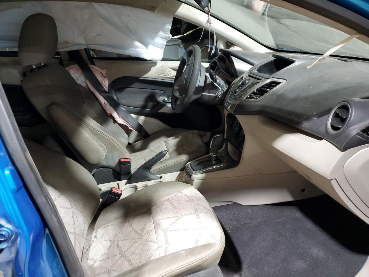 2012 Ford Fiesta VIN 3FADP4EJ3CM145949 Copart auction photo, side / rear end damage thumbnail 7