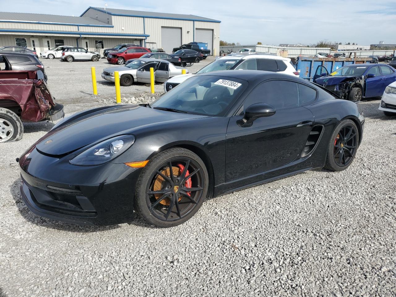 2019 Porsche Cayman VIN WP0AB2A89KS278644 - Copart auction photo