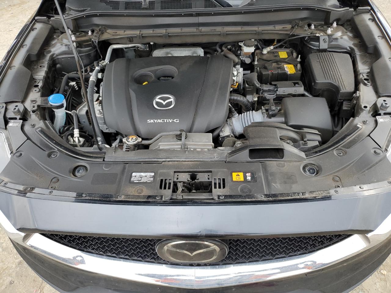 2020 Mazda CX-5 VIN JM3KFBCM7L0857560 Copart auction photo, side / rear end damage thumbnail 12