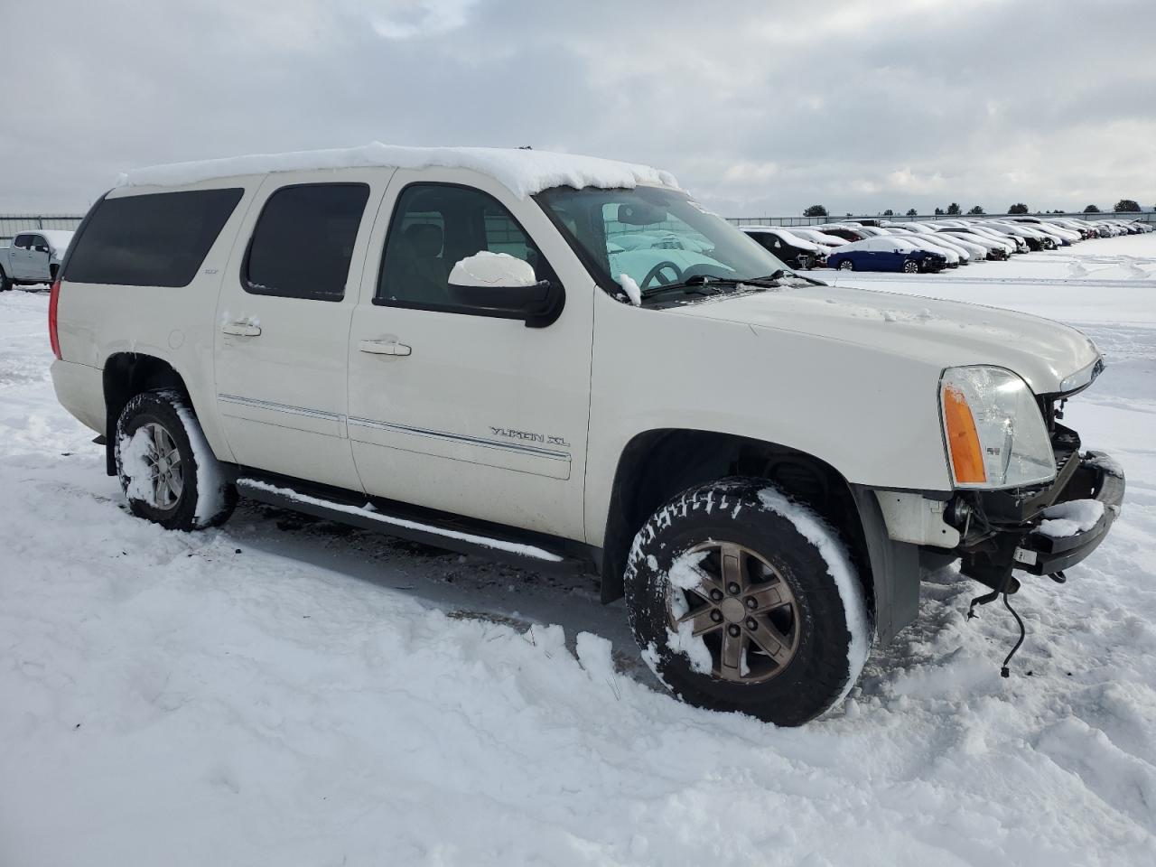 2014 GMC Yukon VIN 1GKS2KE78ER151549 Copart auction photo, front end damage thumbnail 4