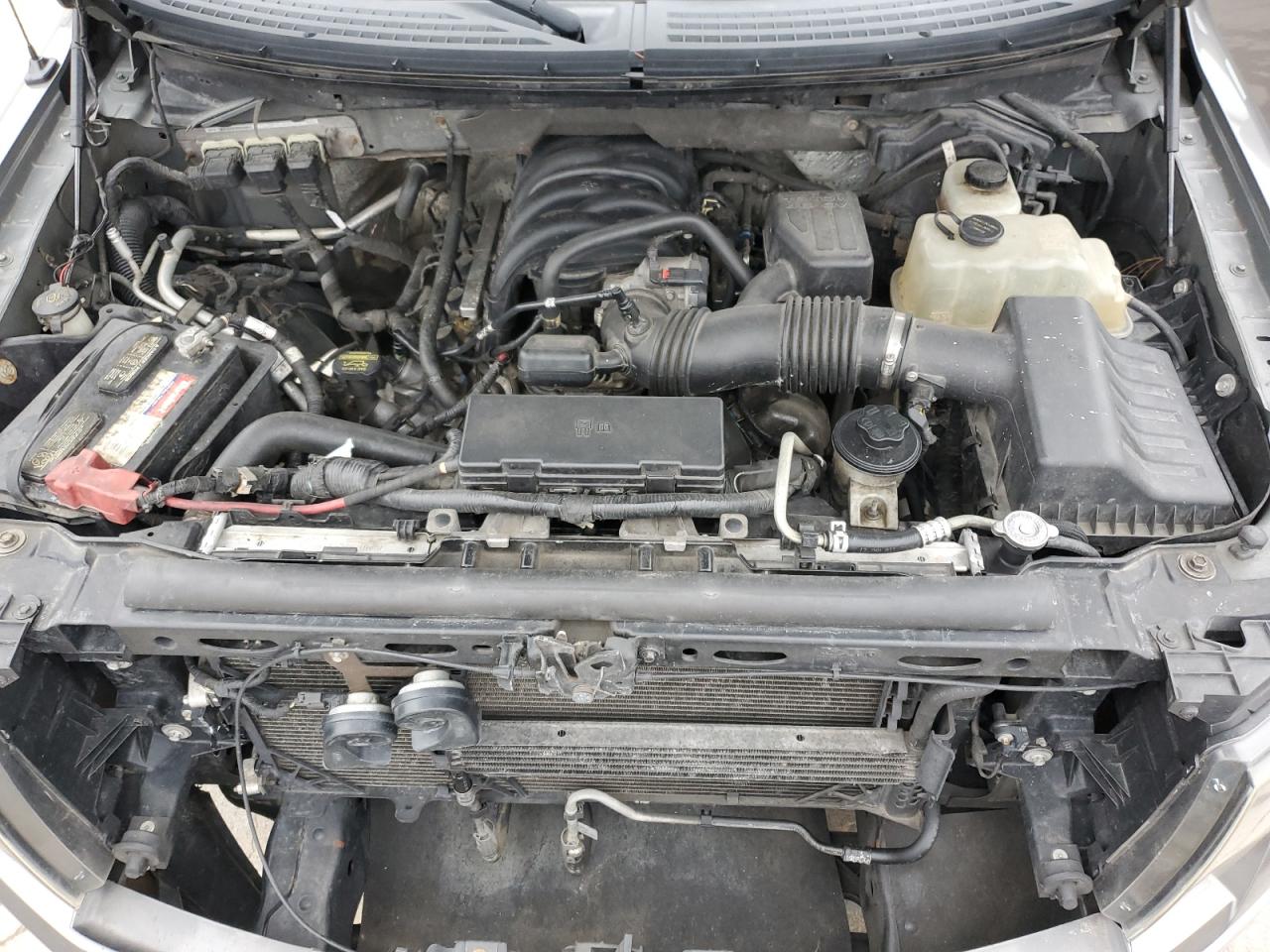 2010 Ford F-150 VIN 1FTEW1E85AFB40133 Copart auction photo, front end / rear end damage thumbnail 11