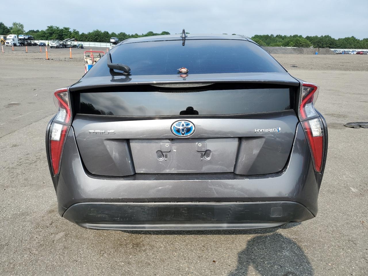2016 Toyota Prius VIN JTDKBRFU3G3519814 Copart auction photo, side / front end damage thumbnail 6