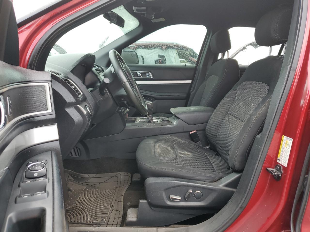 2017 Ford Explorer VIN 1FM5K7DH7HGD12484 Copart auction photo, water/flood damage thumbnail 7