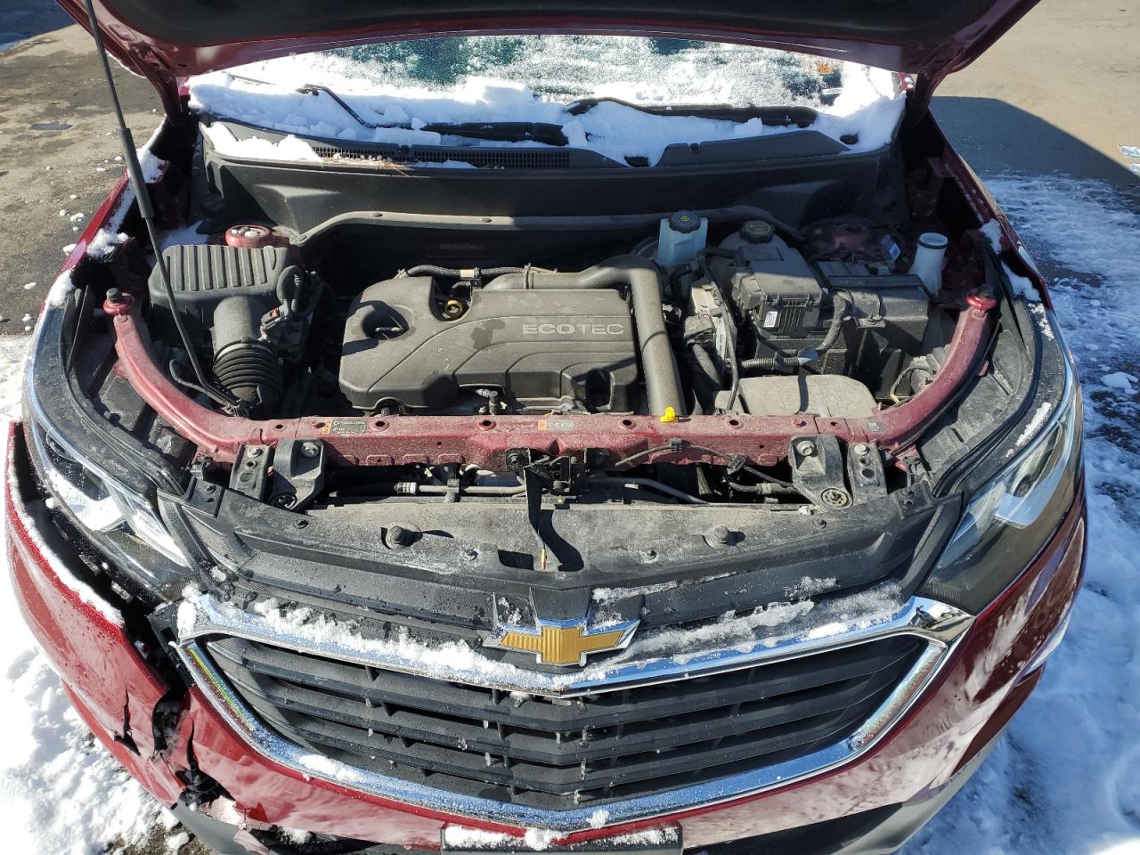 2018 Chevrolet Equinox VIN 2GNAXSEVXJ6145661 Copart auction photo, front end damage thumbnail 14