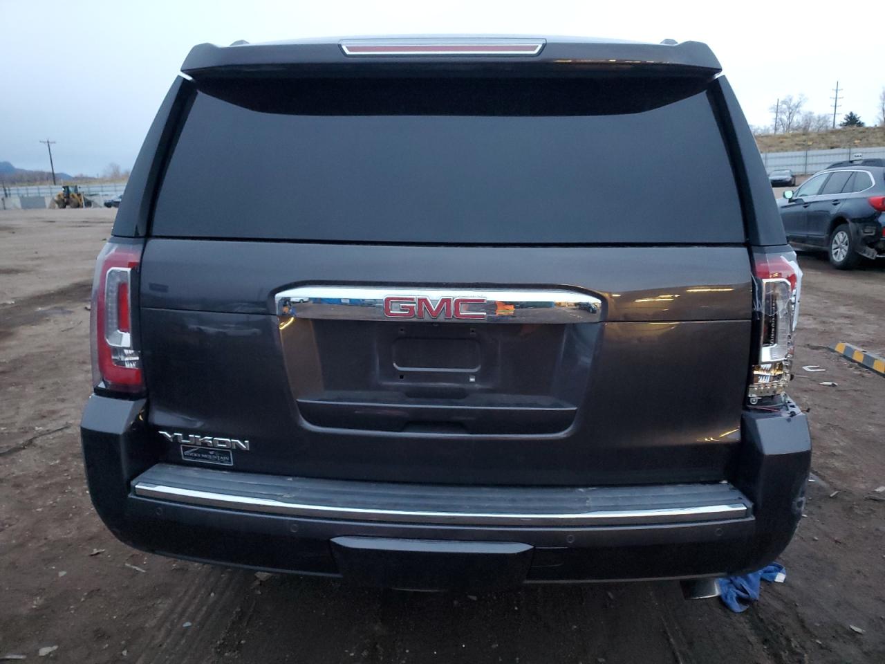 2015 GMC Yukon VIN 1GKS2CKJ2FR537729 Copart auction photo, rear end / side damage thumbnail 6
