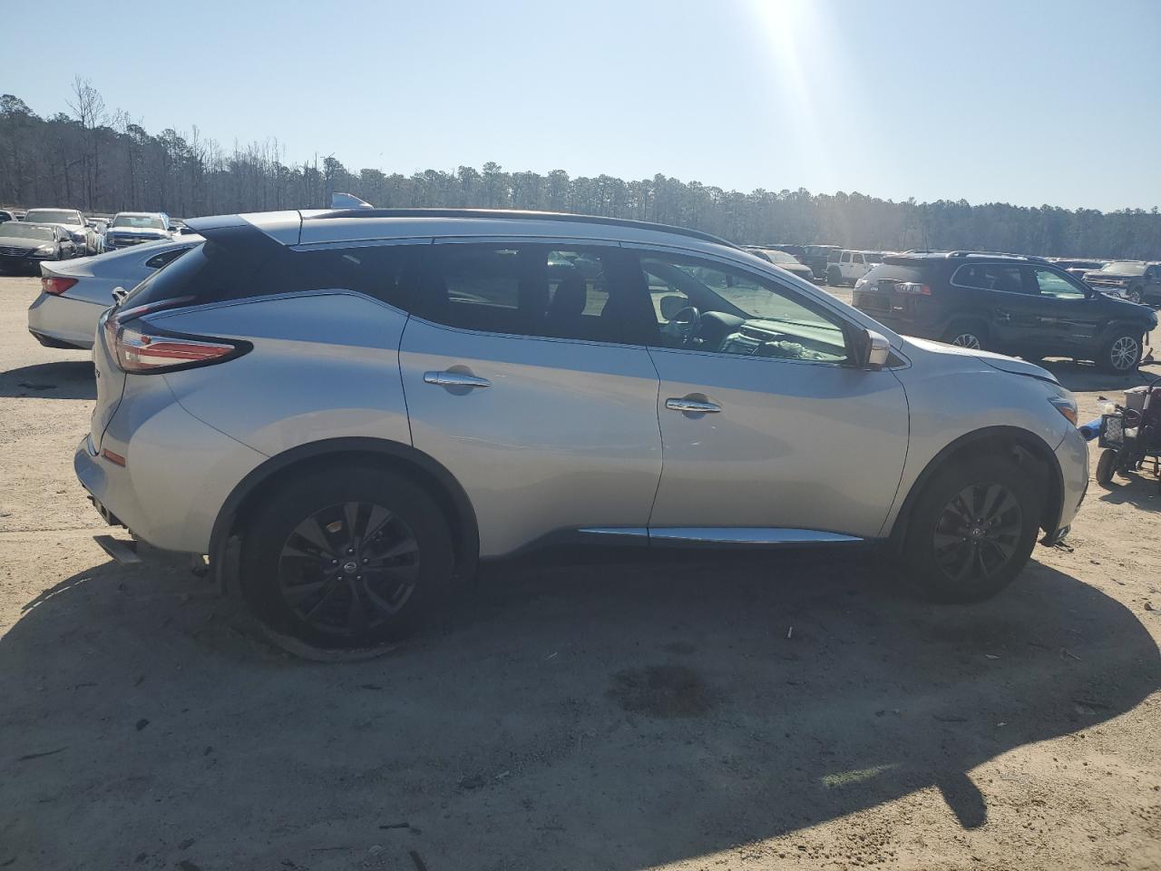 2018 Nissan Murano VIN 5N1AZ2MG4JN195484 Copart auction photo, front end / rear end damage thumbnail 3