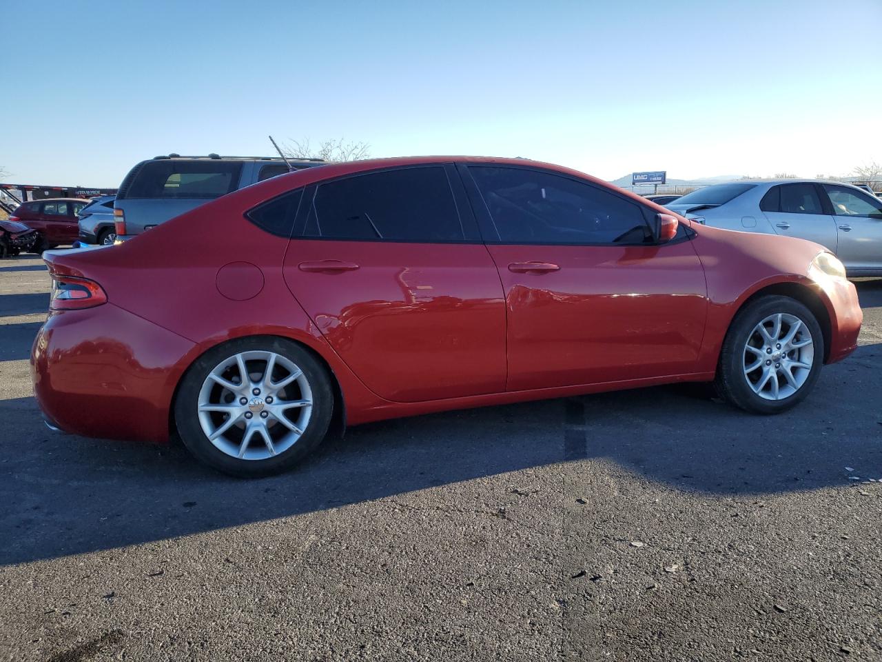 2013 Dodge Dart VIN 1C3CDFBH1DD682400 Copart auction photo, rear end damage thumbnail 3