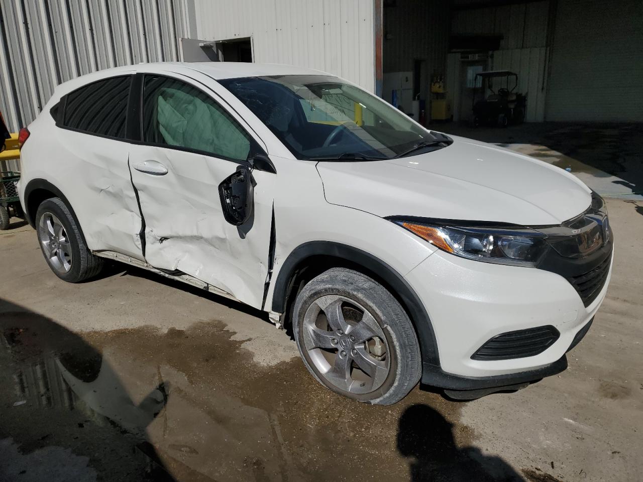 2022 Honda HR-V VIN 3CZRU5H37NM702676 Copart auction photo, side damage thumbnail 4