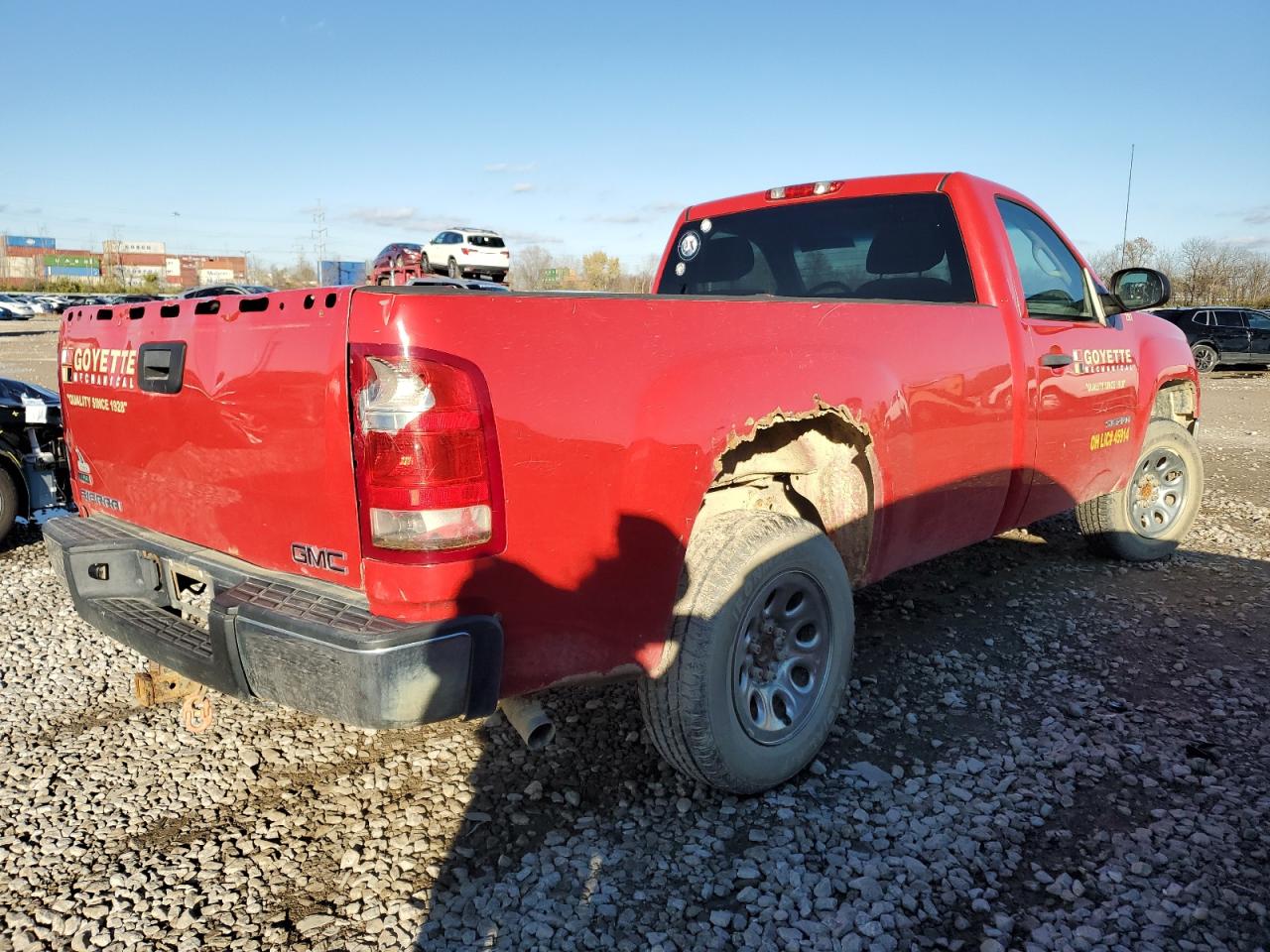 2011 GMC Sierra VIN 1GTN1TE08BZ286725 Copart auction photo, mechanical / minor dent/scratches damage thumbnail 3