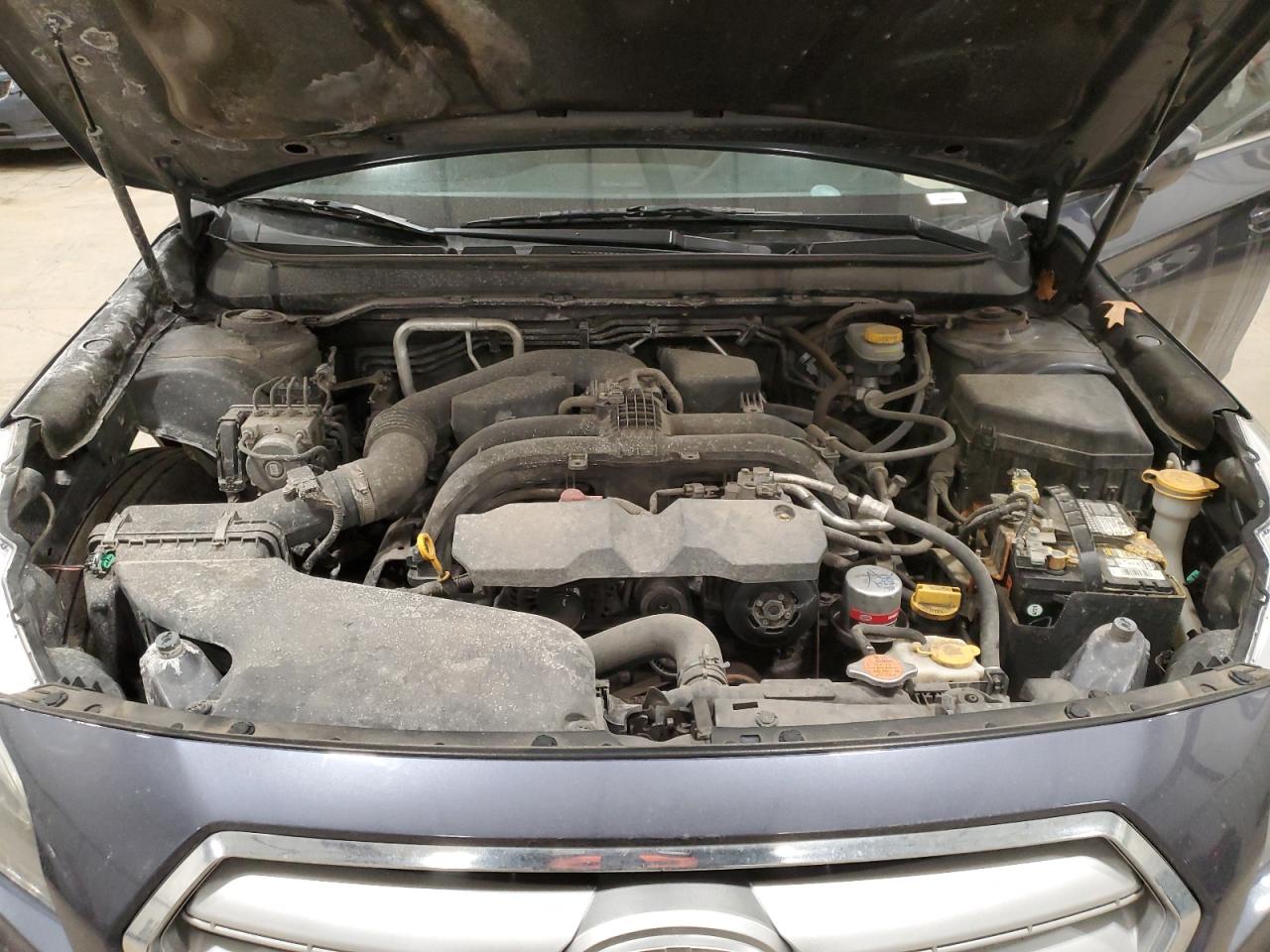 2017 Subaru Legacy VIN 4S3BNAC65H3037345 Copart auction photo, rear end / front end damage thumbnail 11