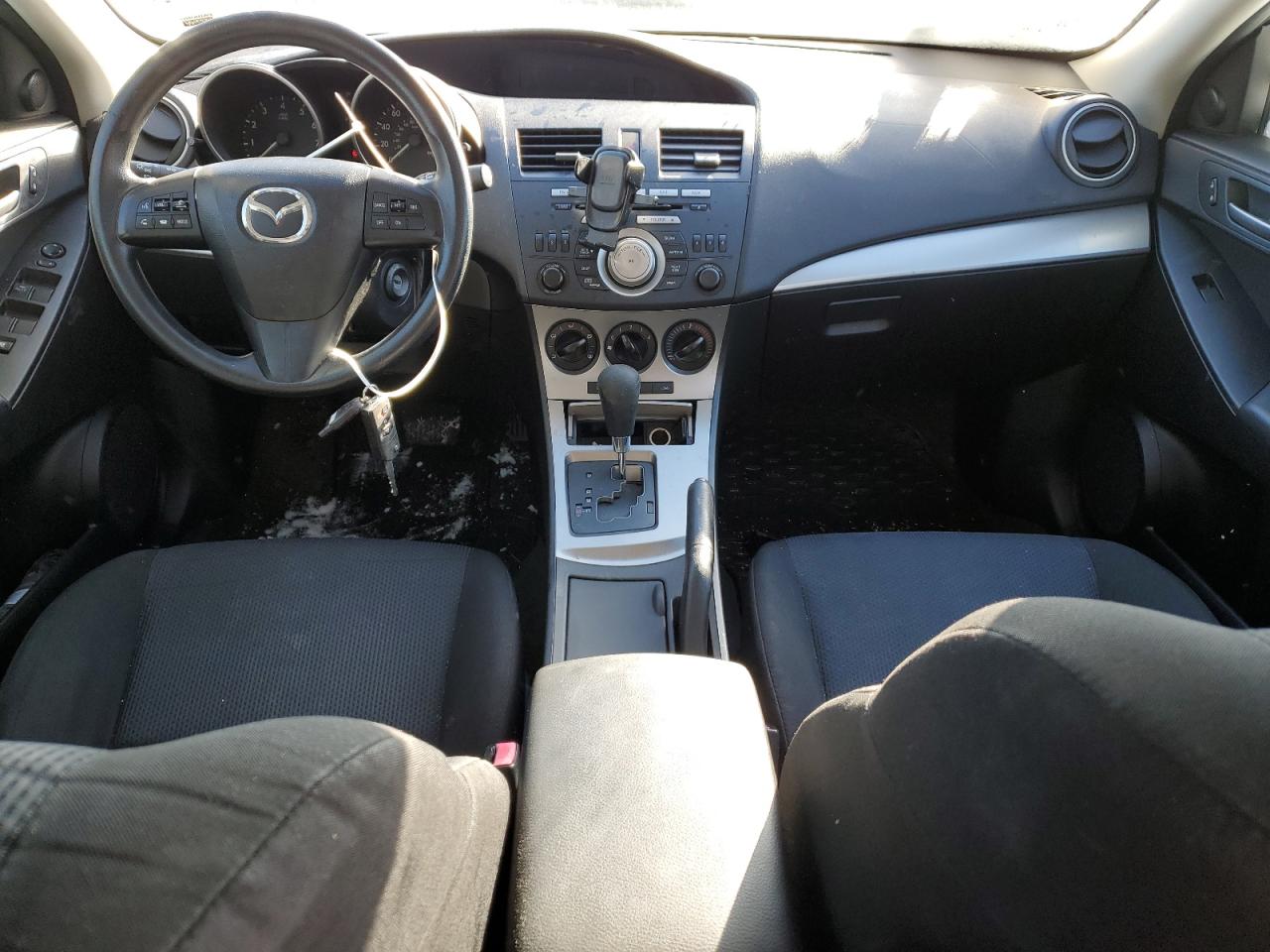 2011 Mazda 3 VIN JM1BL1VG9B1399144 Copart auction photo, front end / rear end damage thumbnail 8