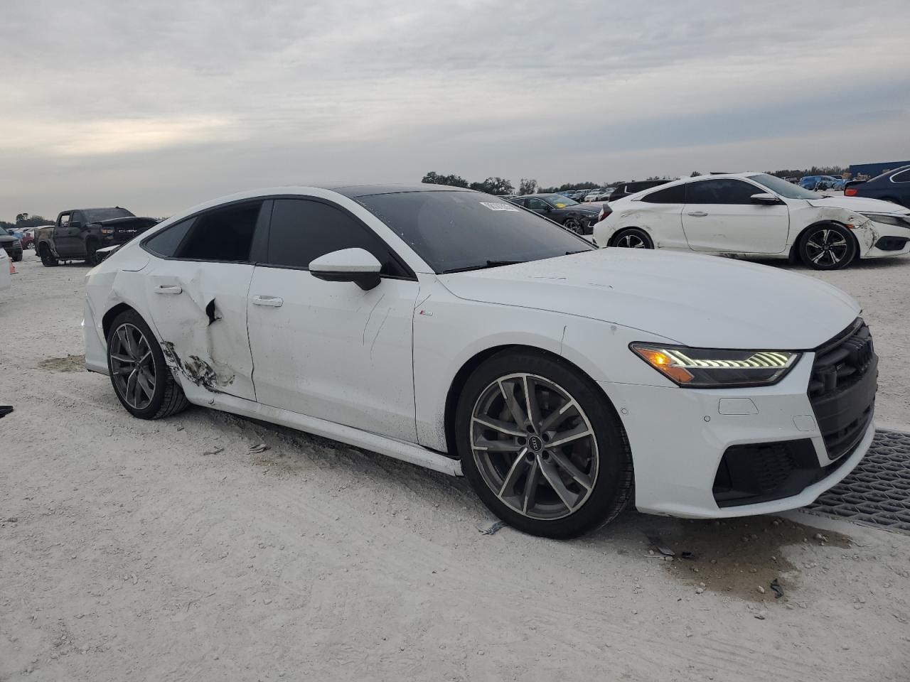 2023 Audi A7 VIN WAUU2BF25PN017581 Copart auction photo, all over damage thumbnail 4