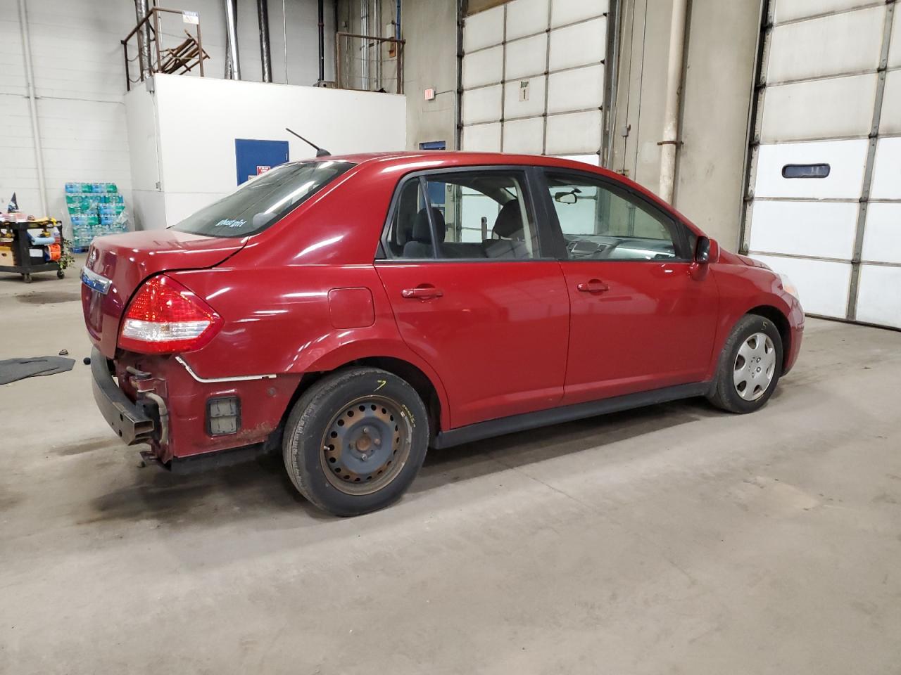 2009 Nissan Versa VIN 3N1BC11E09L493469 Copart auction photo, rear end damage thumbnail 3