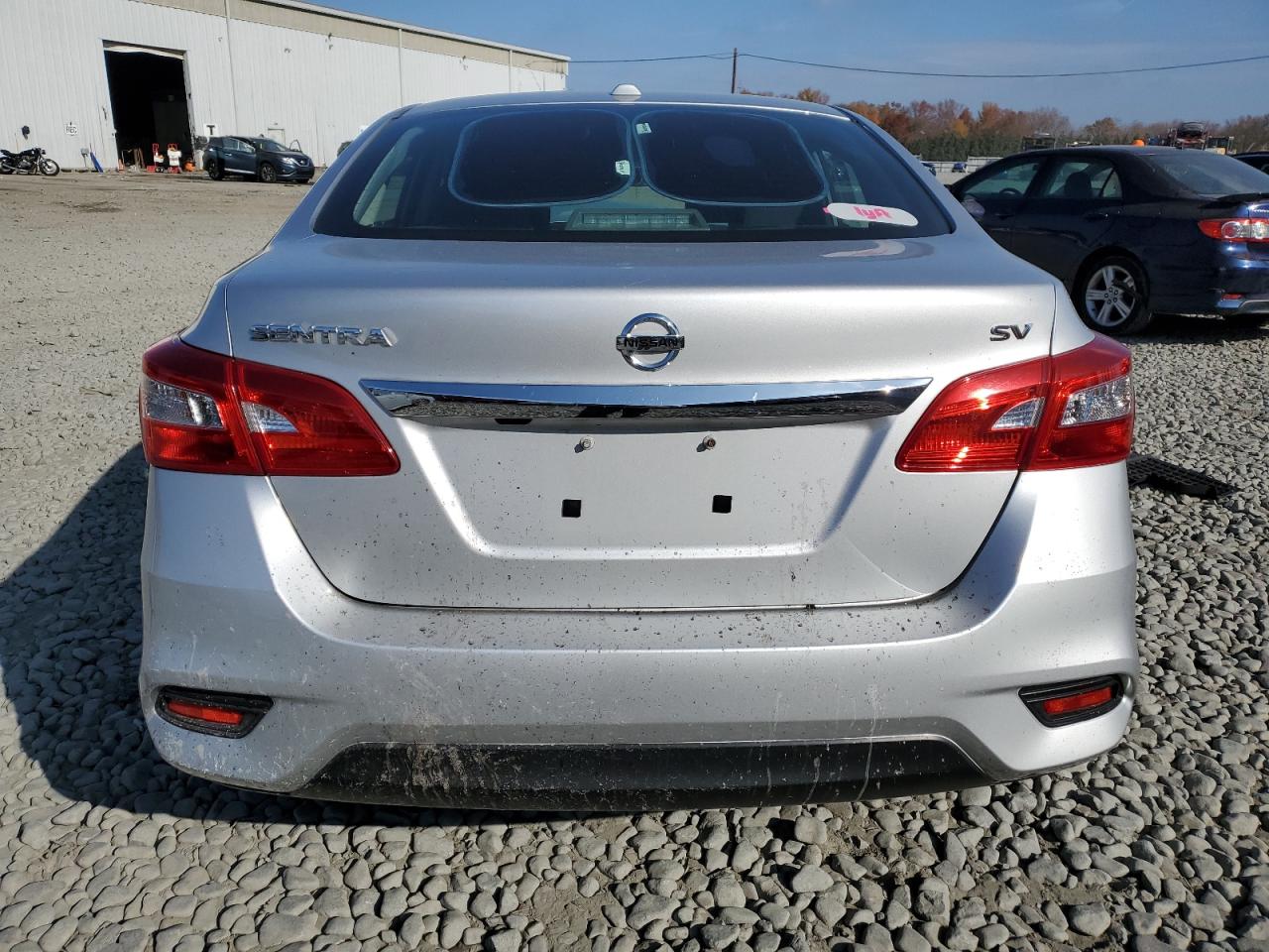 2019 Nissan Sentra VIN 3N1AB7AP0KY406567 Copart auction photo, front end / side damage thumbnail 6