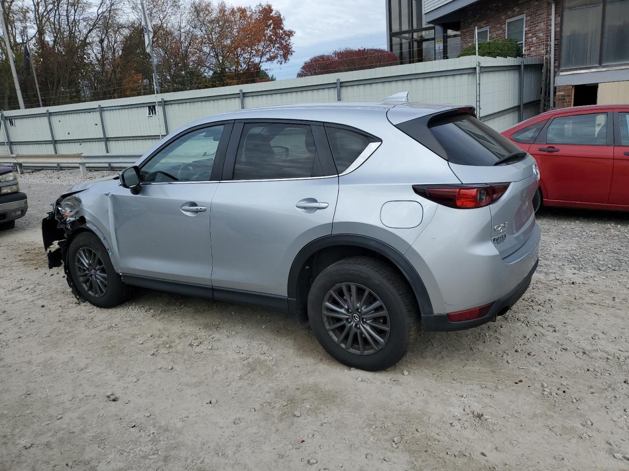 2021 Mazda CX-5 VIN JM3KFBCM6M0345869 Copart auction photo, front end / undercarriage damage thumbnail 2