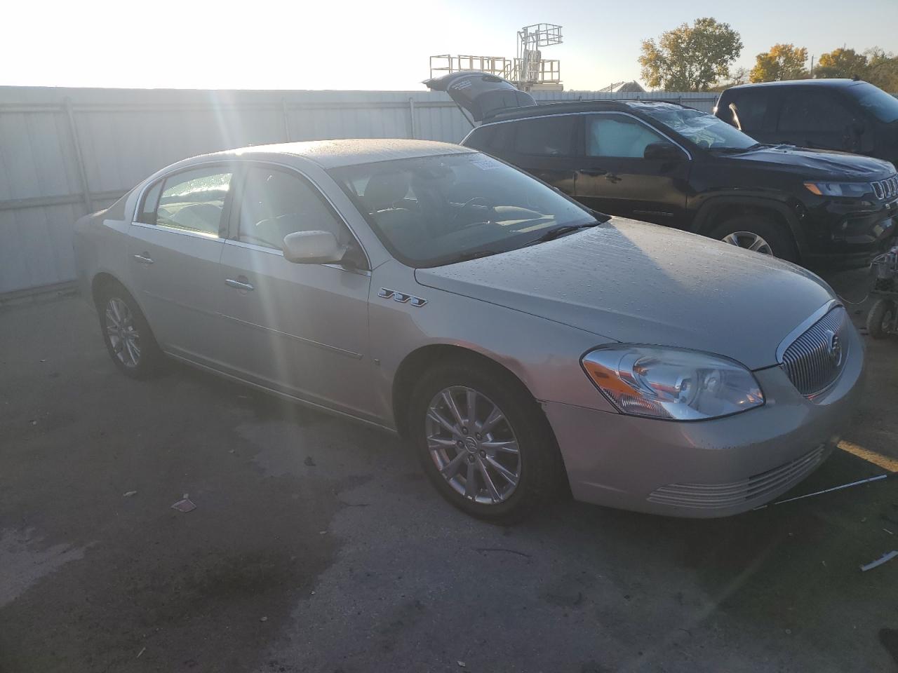 2009 Buick Lucerne VIN 1G4HD57M39U138968 Copart auction photo, all over damage thumbnail 4