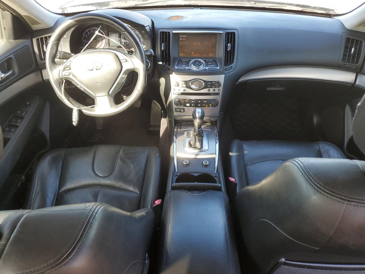 2013 Infiniti G VIN JN1CV6AP0DM300796 Copart auction photo, rear end / front end damage thumbnail 8