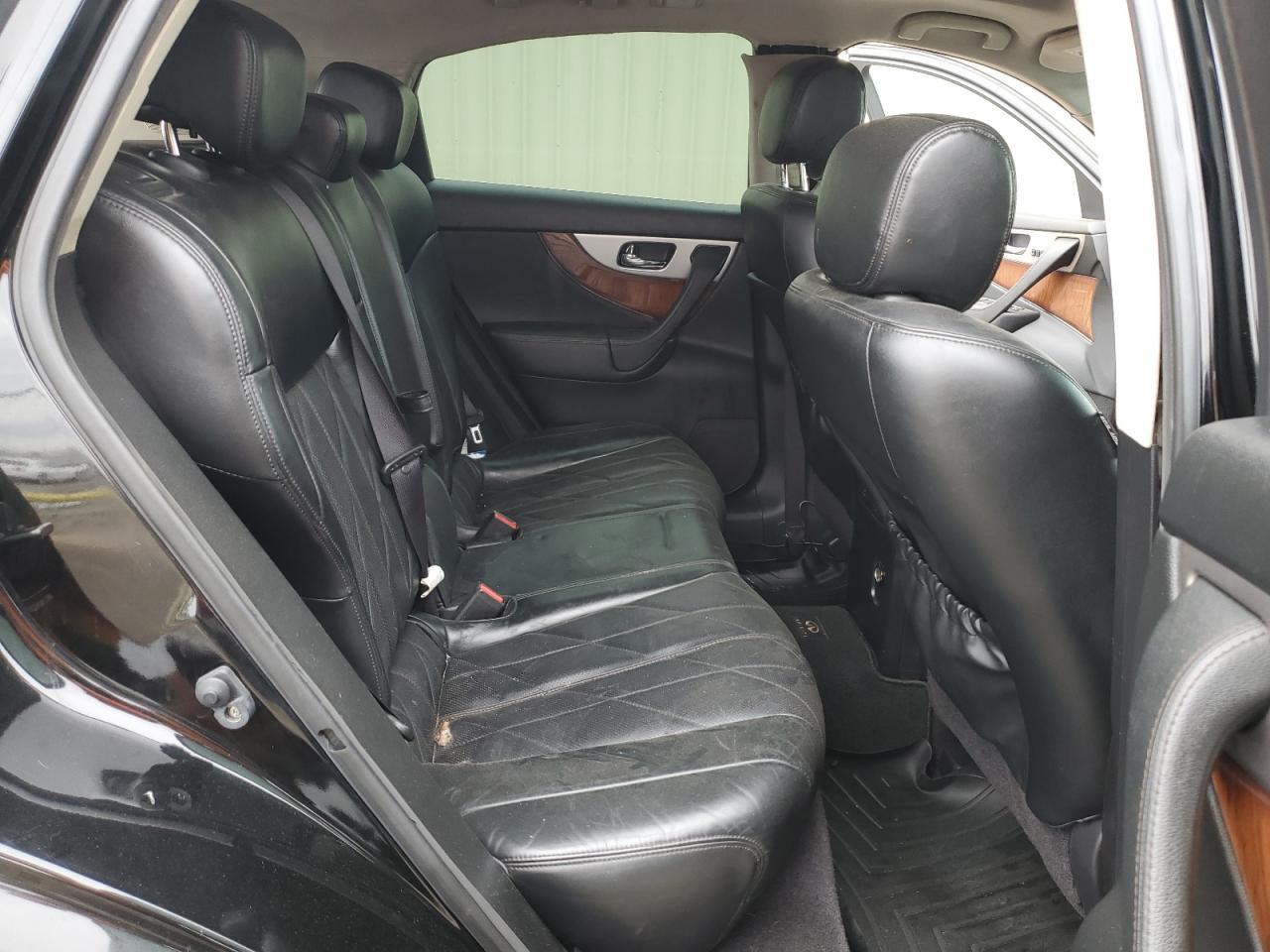 2013 Infiniti FX VIN JN8CS1MU6DM142057 Copart auction photo, vandalism / rear end damage thumbnail 10