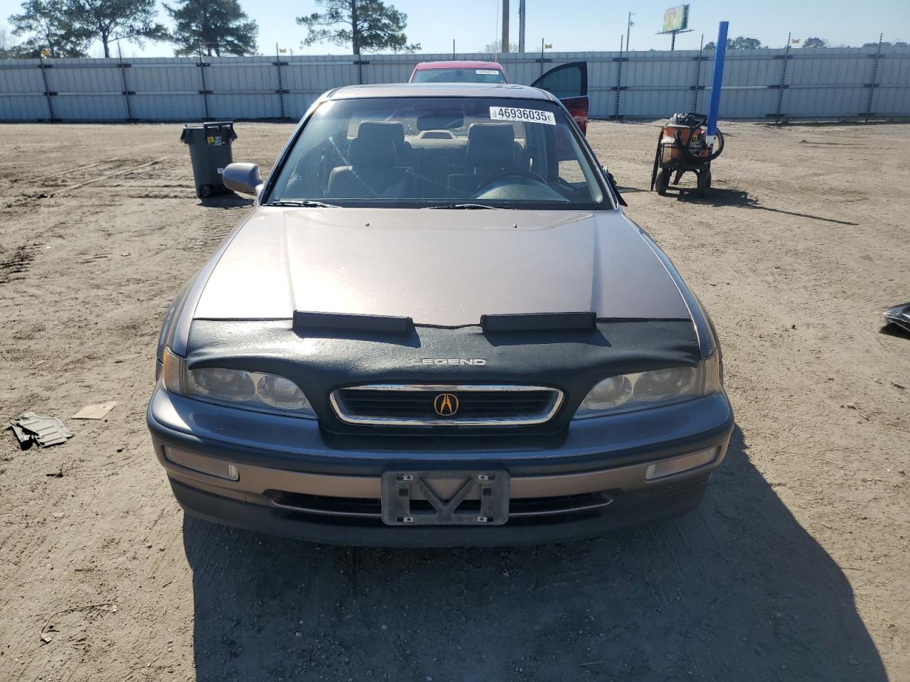 1992 Acura Legend VIN JH4KA7660NC007660 Copart auction photo, side damage thumbnail 5