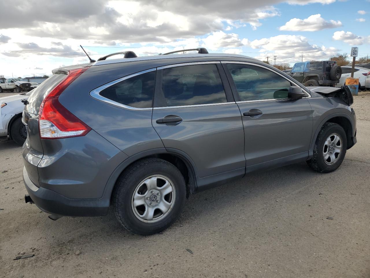 2014 Honda CR-V VIN 3CZRM3H39EG701256 Copart auction photo, front end damage thumbnail 3