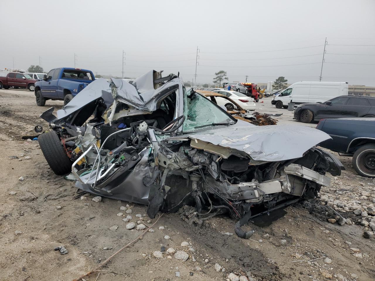 2017 Audi A6 VIN WAUC8AFC7HN054954 Copart auction photo, all over damage thumbnail 4