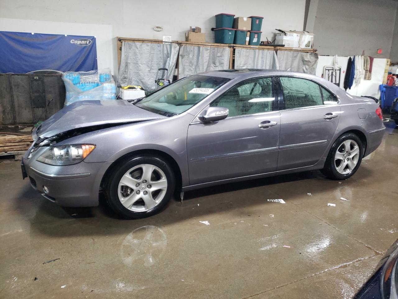 2005 Acura RL VIN JH4KB16505C001021 - Copart auction photo